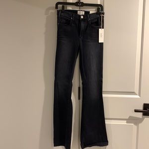 Black flare jeans never worn